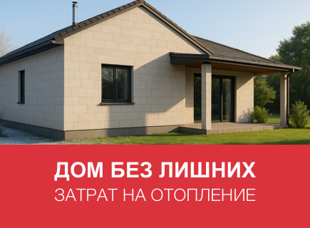 Газоблоки: экономия на отоплении и кондиционировании